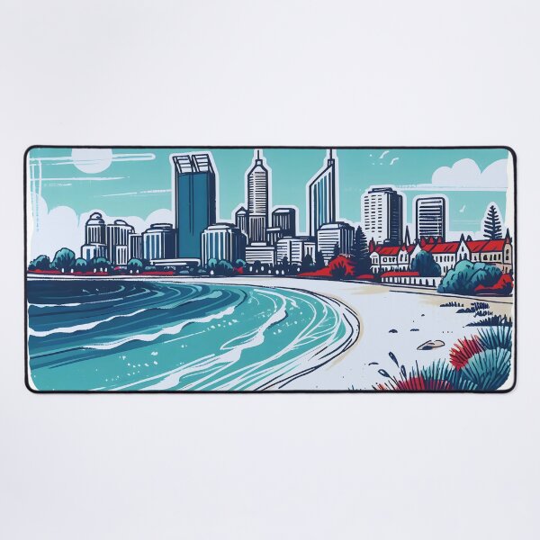 Item preview, Perth Australia designed and sold by WanderlustCoCo.