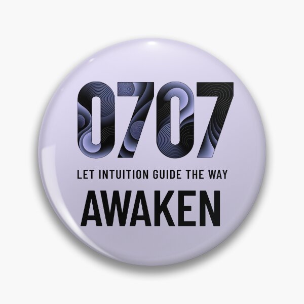 Item preview, Angel Number 0707 | Awaken: Let intuition guide the way designed and sold by SolaoLab.