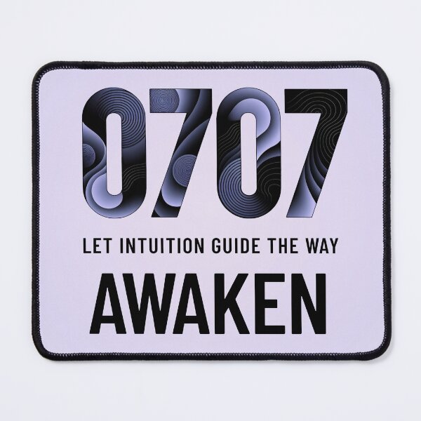 Item preview, Angel Number 0707 | Awaken: Let intuition guide the way designed and sold by SolaoLab.