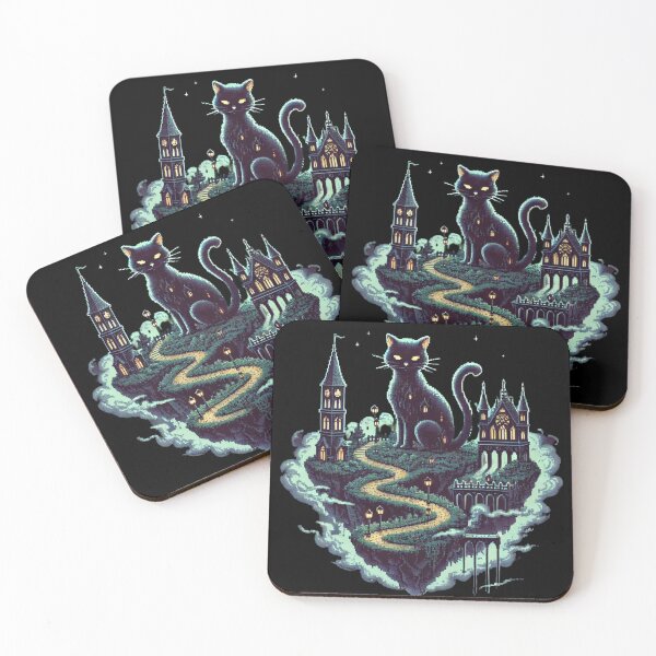 Item preview, Floating Cat Island Kingdom designed and sold by PixCthulhu.