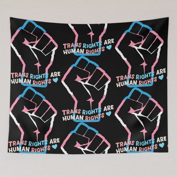 Item preview, Trans Rights Are Human Rights designed and sold by Alittlemaebird.