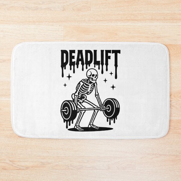 Item preview, Deadlift Skeleton - Funny Gym Weightlifting Humor Design designed and sold by Parkerzz.