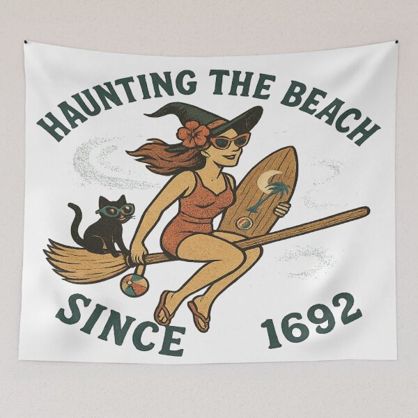 Item preview, Haunting the Beach Since 1692 designed and sold by Rajasekar.