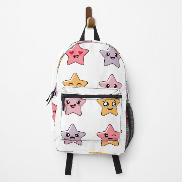 Item preview, Cute Kawaii Star Faces Emoji Pattern designed and sold by Artchyzh.