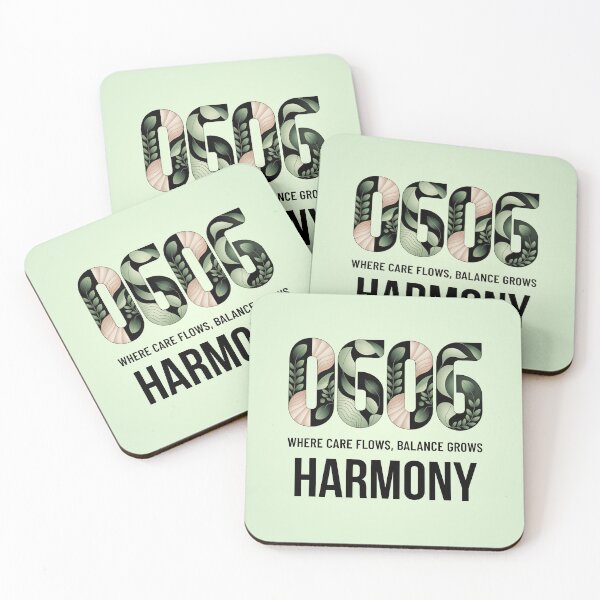 Item preview, Angel Number 0606 | Harmony: Where care flows, balance grows designed and sold by SolaoLab.