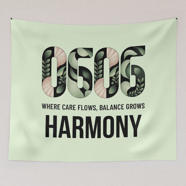 Item preview, Angel Number 0606 | Harmony: Where care flows, balance grows designed and sold by SolaoLab.