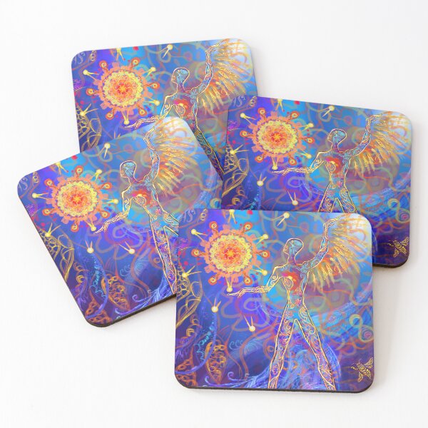 Item preview, Man Holding Sun, Beautiful Patterned Picture designed and sold by AnastasiiaAsp.