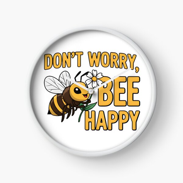 Item preview, DON'T WORRY, BEE HAPPY designed and sold by MokeleShop.
