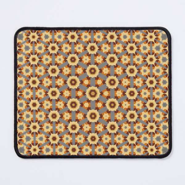 Item preview, Vintage-style design with interlocking hexagons and circles pattern. designed and sold by fotoryum.