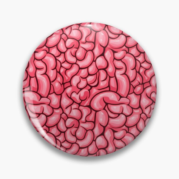 Item preview, Gross Pink Brain Organ Pattern designed and sold by tretyakov.