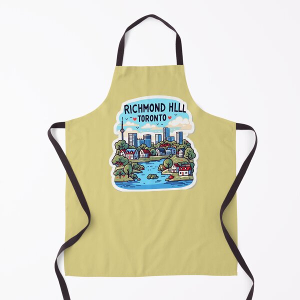Item preview, Richmond Hill Toronto Skyline & Nature | Cute Canada Sticker Design, designed and sold by PaintMeWorld.