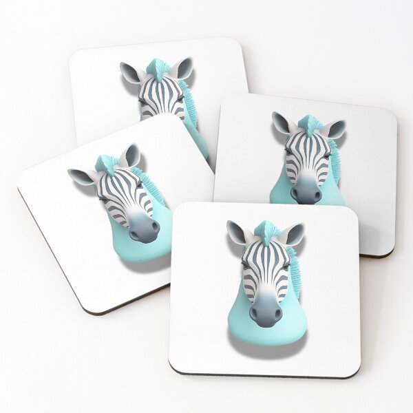 Item preview, 3D COLORFUL PLASTIC ZEBRA designed and sold by infinitearte.