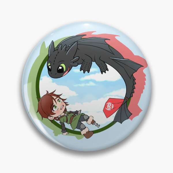 Artikelvorschau, Chibi Ohnezahn Drache entworfen und verkauft von maegami-micco.