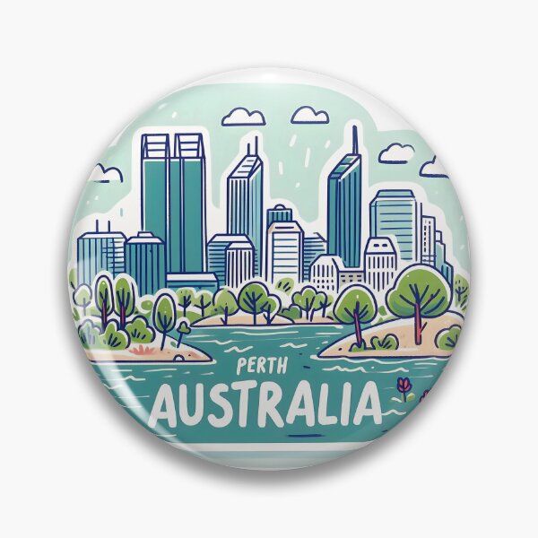 Item preview, Perth Australia  designed and sold by WanderlustCoCo.