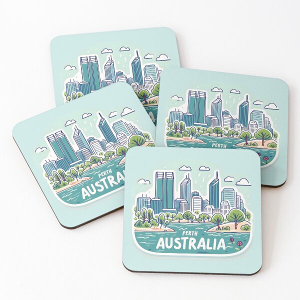 Item preview, Perth Australia  designed and sold by WanderlustCoCo.