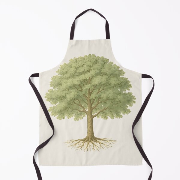 Item preview, Vintage Oak Tree Botanical Illustration designed and sold by ArtofBotany.