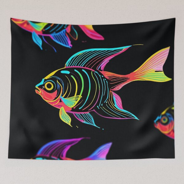 Item preview, Colorful Fish designed and sold by KiraChie.
