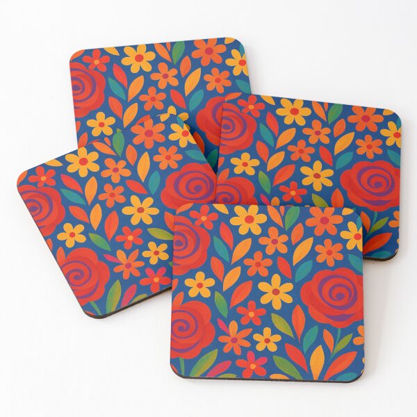 Item preview, Colorful abstract floral splendor designed and sold by Sigtrix.