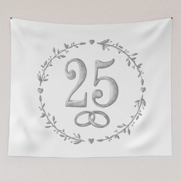 Item preview, Silver wedding motif designed and sold by Sandra  Steinke.
