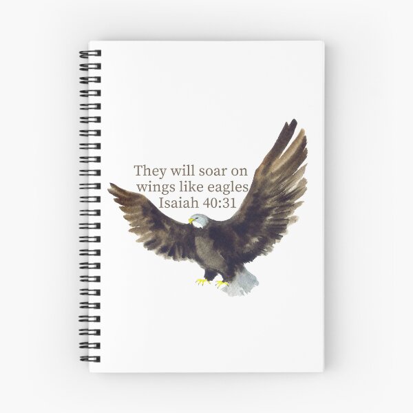 Item preview, Isaiah 40:31 - They will soar on wings like eagles designed and sold by FlutterByH.