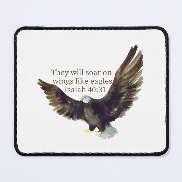 Item preview, Isaiah 40:31 - They will soar on wings like eagles designed and sold by FlutterByH.