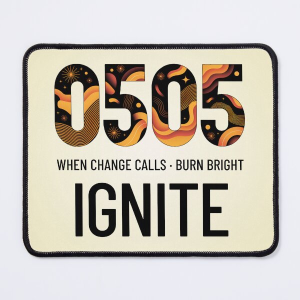 Item preview, Angel Number 0505 | Ignite: When change calls, burn bright designed and sold by SolaoLab.