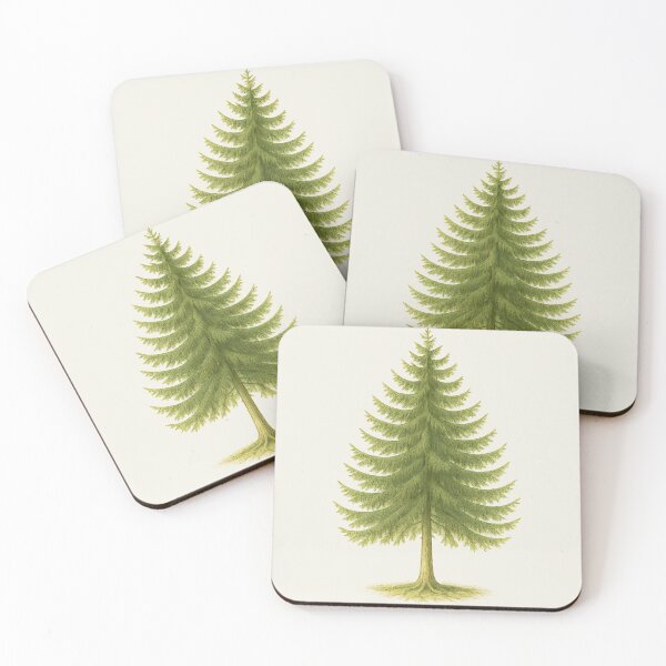 Item preview, Norway Spruce Botanical Tree Illustration designed and sold by ArtofBotany.