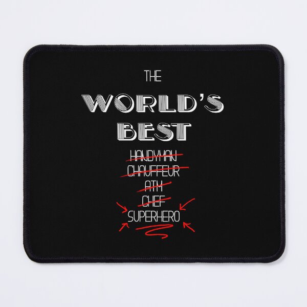Item preview, The worlds best superhero designed and sold by inkyclovers.