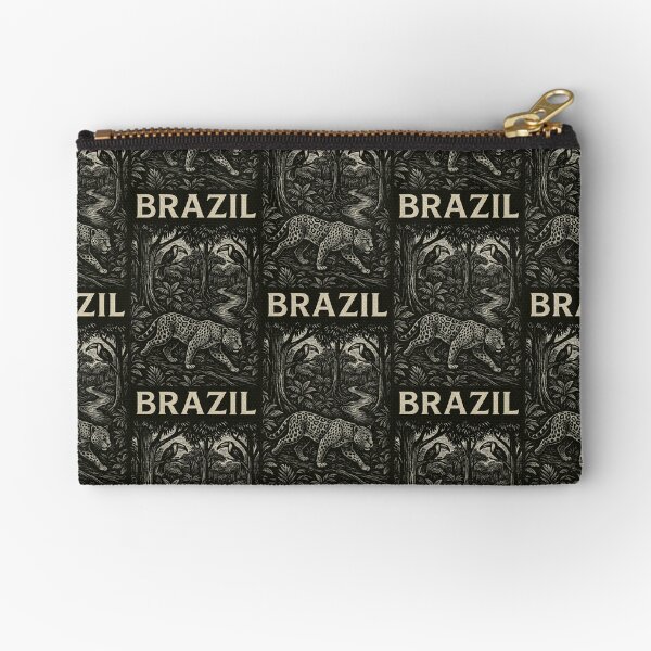 Item preview, Brazil Linocut Style  designed and sold by Thistle-TShop.