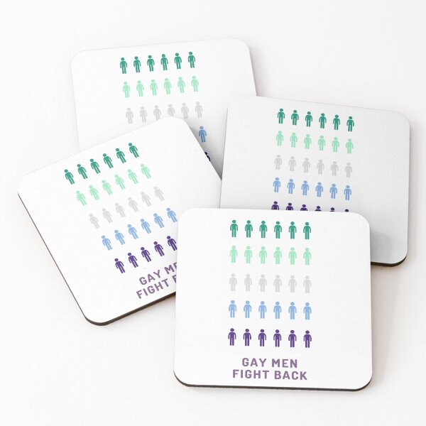 Item preview, Gay Men Fight Back designed and sold by Alittlemaebird.