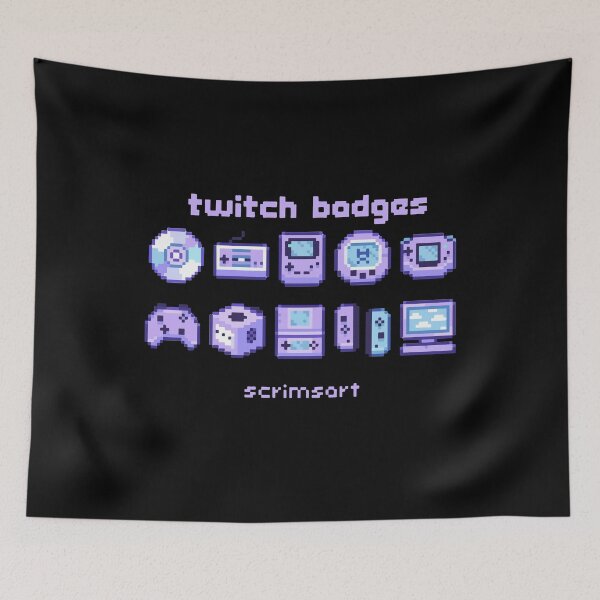 Item preview, Twitch designed and sold by Krasnovaovaova.