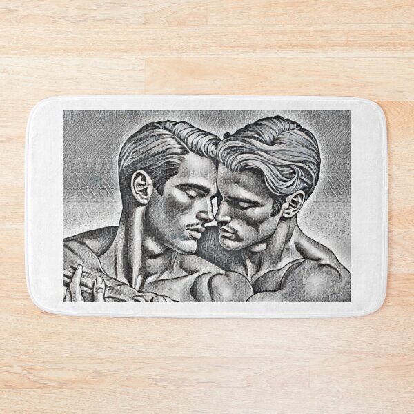 Item preview, In These Arms LGBTQ Gay Pride Graphic Design designed and sold by ItsAKinkThing.