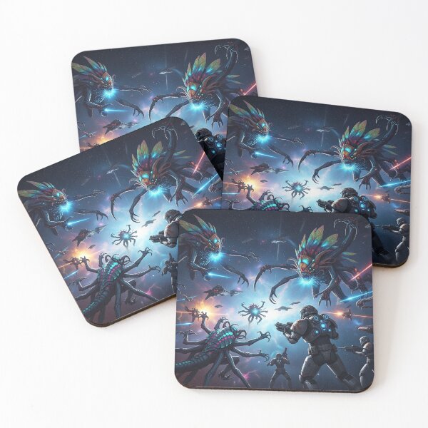 Item preview, Galactic War: Clash with Alien Beasts designed and sold by MarylinMonroeMi.
