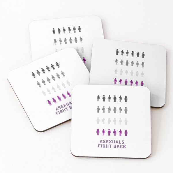 Item preview, Asexuals Fight Back designed and sold by Alittlemaebird.