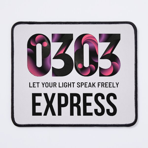 Item preview, Angel Number 0303 | Express: Let your light speak freely designed and sold by SolaoLab.
