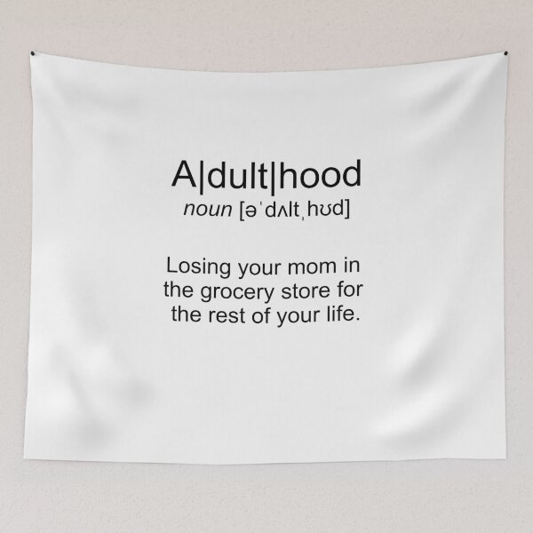 Item preview, Definition Adulthood designed and sold by kailukask.