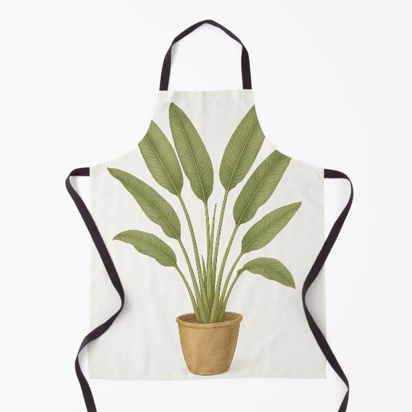 Item preview, Strelitzia Nicolai in Antique Botanical Style designed and sold by ArtofBotany.