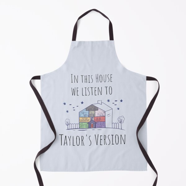 Item preview, In This House We Listen to Taylor's Version | Swiftie Decor | Cute Gift for Taylor Fan designed and sold by Gems-Canvas.