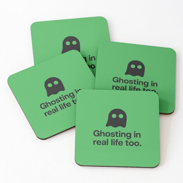 Item preview, Ghosting in Real Life Too - Minimalist Ghost Meme Design designed and sold by Inspired by CarMa.