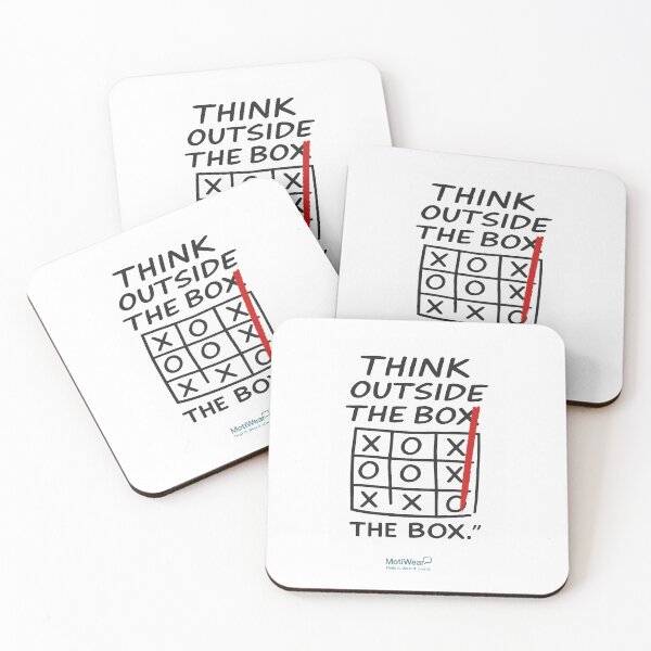 Item preview, Think Outside the Box designed and sold by MotiWear: Think It. Wear It. Live It..
