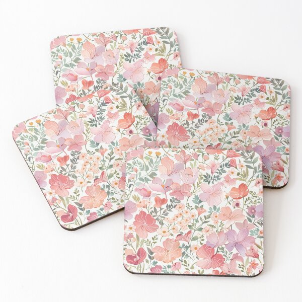Item preview, Pink and Red Flowers designed and sold by CoolPixels.