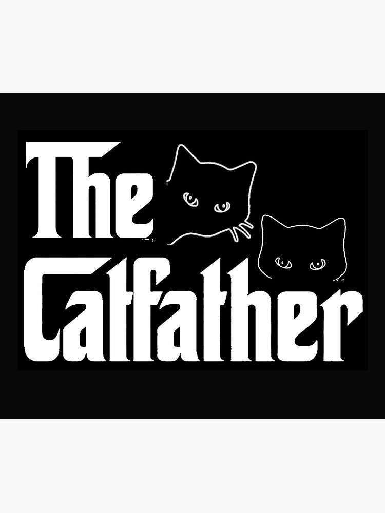 Thumbnail 5 of 5, Mouse Pad, The Catfather designed and sold by 1SadBlackSheep.