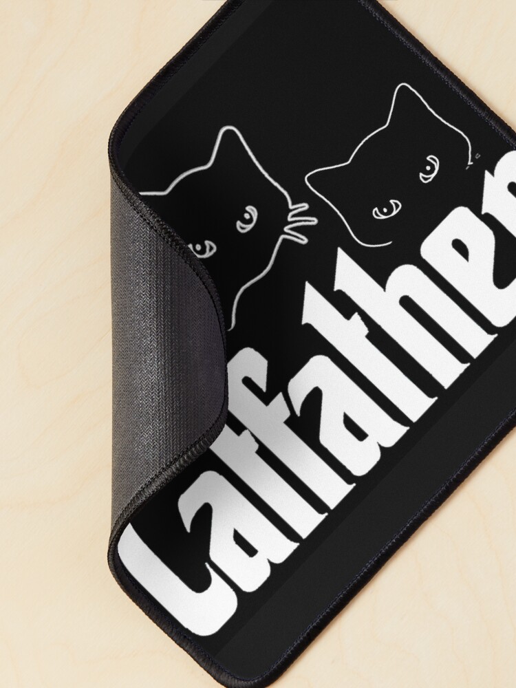 Thumbnail 2 of 5, Mouse Pad, The Catfather designed and sold by 1SadBlackSheep.