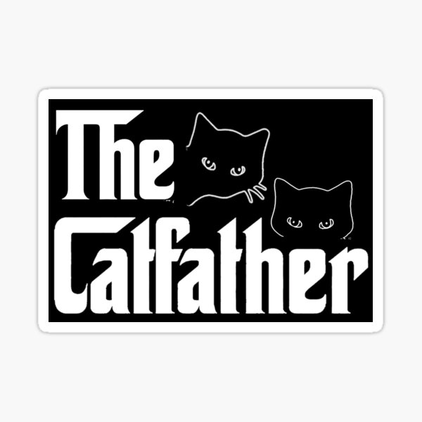 The Catfather Sticker