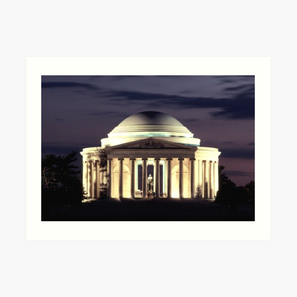 Jefferson Memorial Art Print