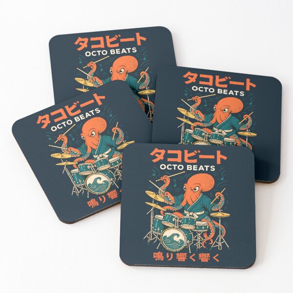 Item preview, Octo Beats - Octopus Drummer designed and sold by TheSamuraiCat.