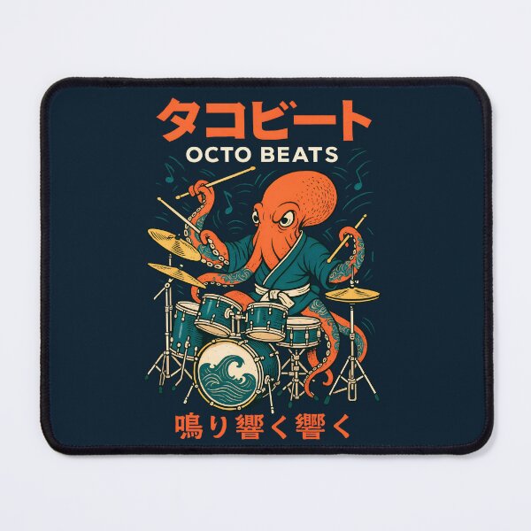 Item preview, Octo Beats - Octopus Drummer designed and sold by TheSamuraiCat.