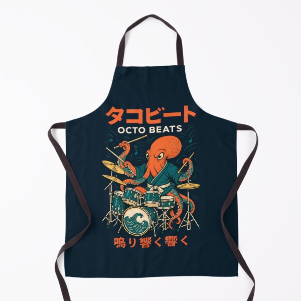 Item preview, Octo Beats - Octopus Drummer designed and sold by TheSamuraiCat.