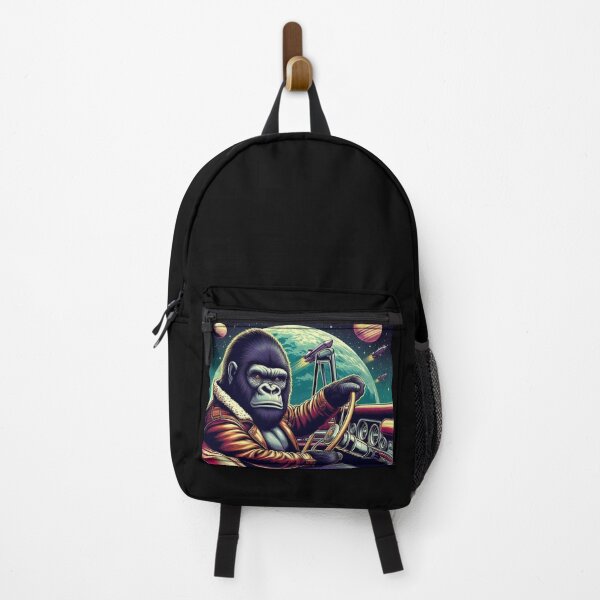 Item preview, The gorilla is driving a classic car. designed and sold by Dogandesighn.