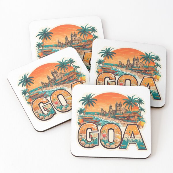 Item preview, Tropical Goa Sticker – Beach Vibes, Palm Trees & Sunset Chill  Summer Reloaded: Ultra Gift Mode designed and sold by Imaginarium of Chaos falcon88 .